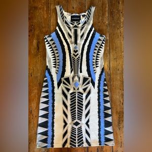 Minkpink, Bodycon, Multi Color, Mini, Tank, Dress, Size Small